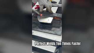 ポータブルファイバーレーザー溶接機高速金属加工