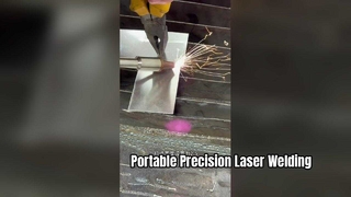 精密金属プロジェクト用ポータブルファイバーレーザー溶接機